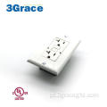 20-AMP 125V Decorator resistente a autoteste de autoteste de GFCI